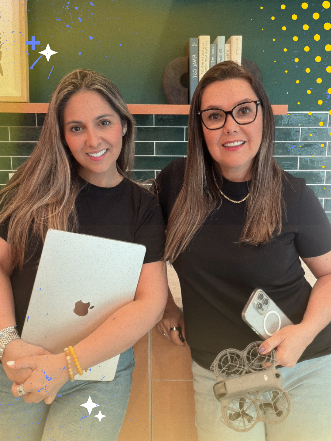 Marta y Natalia, co-fundadoras de VivAlto Media